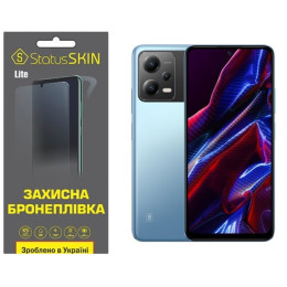 Полиуретановая пленка StatusSKIN Lite на экран Xiaomi Redmi Note 12 5G/Poco X5 5G Матовая