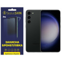 Полиуретановая пленка StatusSKIN Pro на экран Samsung S23 Plus S916 Глянцевая