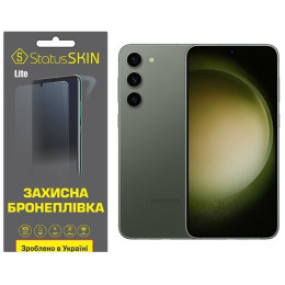 Полиуретановая пленка StatusSKIN Lite на экран Samsung S23 Plus S916 Глянцевая