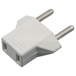 Мережевий перехідник ArmorStandart на євророзетку (220В) американський White (ARM57309)