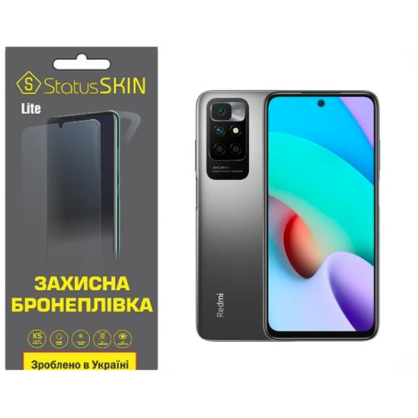 Полиуретановая пленка StatusSKIN Lite на экран Xiaomi Redmi 10/Note 11 4G Матовая