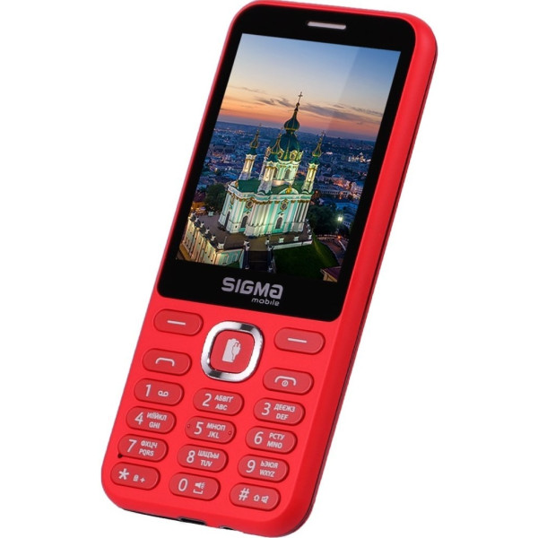 Телефон Sigma mobile X-Style 31 Power Type-C Red