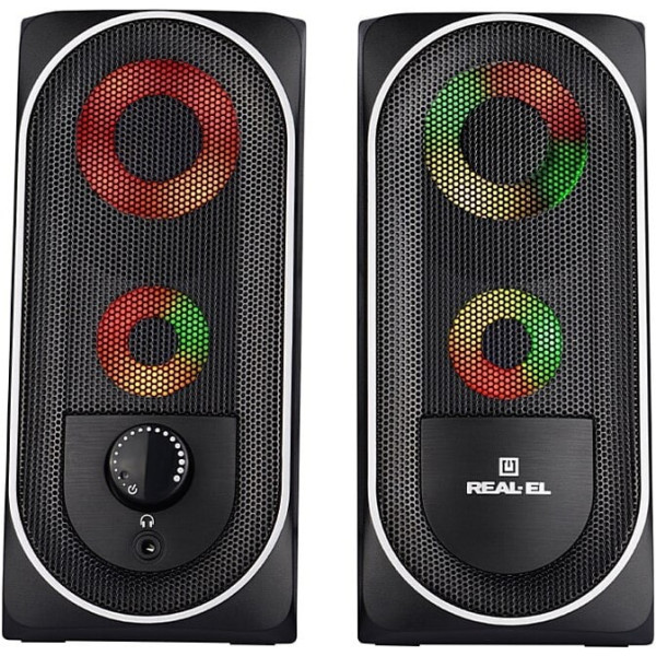 Акустична система REAL-EL S-110 Black (EL121100009)