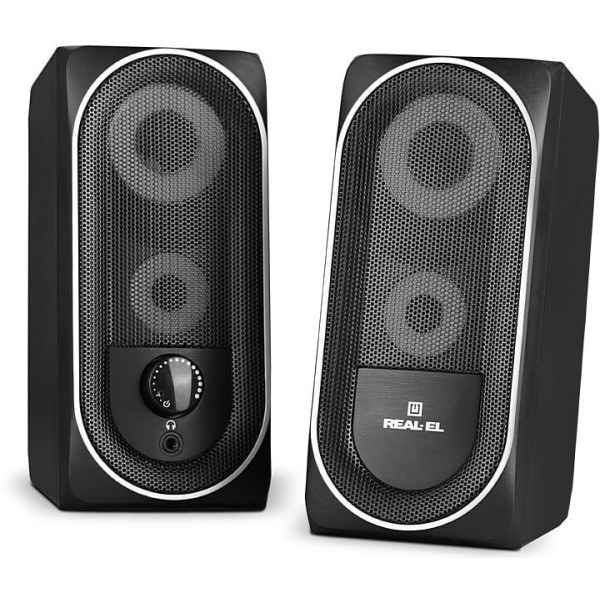Акустична система REAL-EL S-110 Black (EL121100009)