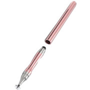 Стилус ручка Universal Drawing 2 в 1 для планшетов и смартфонов Rose Gold