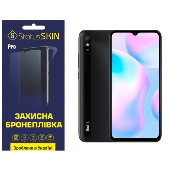 Полиуретановая пленка StatusSKIN Pro на экран Xiaomi Redmi 9A Матовая