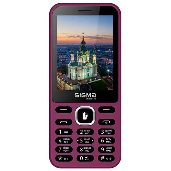 Телефон Sigma mobile X-Style 31 Power Type-C Purple