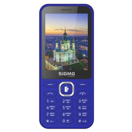 Телефон Sigma mobile X-Style 31 Power Type-C Blue