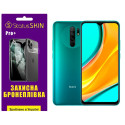 Полиуретановая пленка StatusSKIN Pro+ на экран Xiaomi Redmi 9 Глянцевая