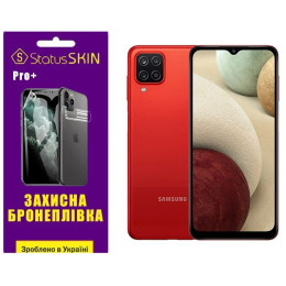 Полиуретановая пленка StatusSKIN Pro+ на экран Samsung A12 A125/A127/M12 M127 Глянцевая