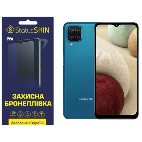 Полиуретановая пленка StatusSKIN Pro на экран Samsung A12 A125/A127/M12 M127 Матовая