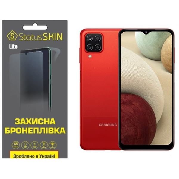 Полиуретановая пленка StatusSKIN Lite на экран Samsung A12 A125/A127/M12 M127 Матовая