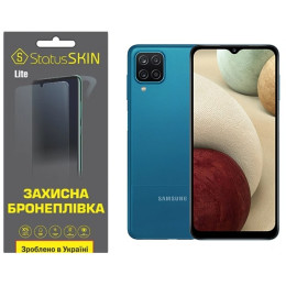 Полиуретановая пленка StatusSKIN Lite на экран Samsung A12 A125/A127/M12 M127 Глянцевая