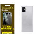 Полиуретановая пленка StatusSKIN Titanium на корпус Samsung A51 A515 Глянцевая