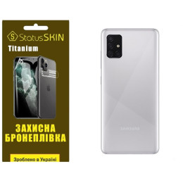 Полиуретановая пленка StatusSKIN Titanium на корпус Samsung A51 A515 Глянцевая