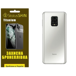 Поліуретанова плівка StatusSKIN Titanium на корпус Xiaomi Redmi Note 9S/9 Pro/9 Pro Max Глянцева
