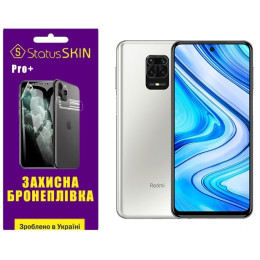 Полиуретановая пленка StatusSKIN Pro+ на экран Xiaomi Redmi Note 9S/9 Pro/9 Pro Max Глянцевая