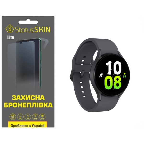 Полиуретановая пленка StatusSKIN Lite на экран Samsung Watch 5 44mm R910 Матовая