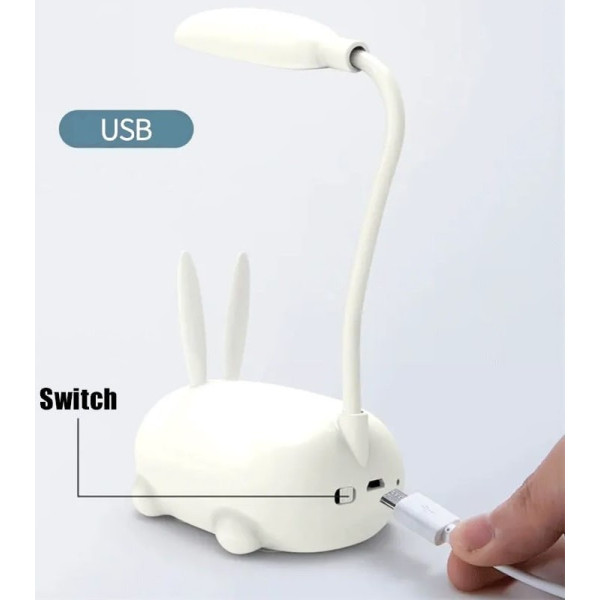 Настільна лампа Pet LED YM2191A 400 mAh Pink