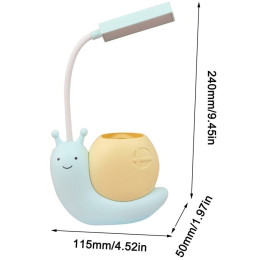 Настольная лампа Desk Lamp NO.904 Snail 400 mAh Blue/Yellow 2