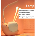 Настільна лампа Desk Lamp NO.904 Snail 400 mAh Blue/Yellow