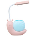 Настільна лампа Desk Lamp NO.904 Snail 400 mAh Pink/Blue