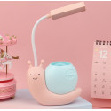 Настільна лампа Desk Lamp NO.904 Snail 400 mAh Pink/Blue