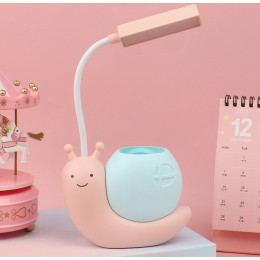Настільна лампа Desk Lamp NO.904 Snail 400 mAh Pink/Blue