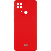 Silicone Cover Full Camera для Xiaomi Redmi 10C/Poco C40 Red