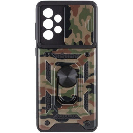 Чохол Camshield Serge Ring Camo для Samsung A53 A536 Army Brown