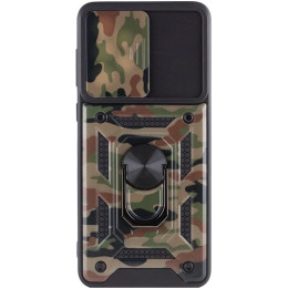 Чохол Camshield Serge Ring Camo для Samsung A53 A536 Army Brown 2