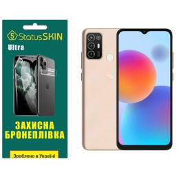 Поліуретанова плівка StatusSKIN Ultra на екран ZTE Blade A52 Глянцева