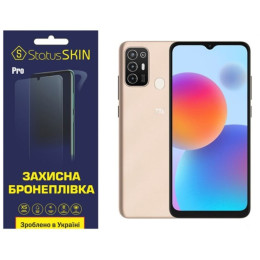Полиуретановая пленка StatusSKIN Pro на экран ZTE Blade A52 Матовая