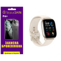 Полиуретановая пленка StatusSKIN Pro+ на экран Xiaomi Amazfit GTS 4 mini Матовая