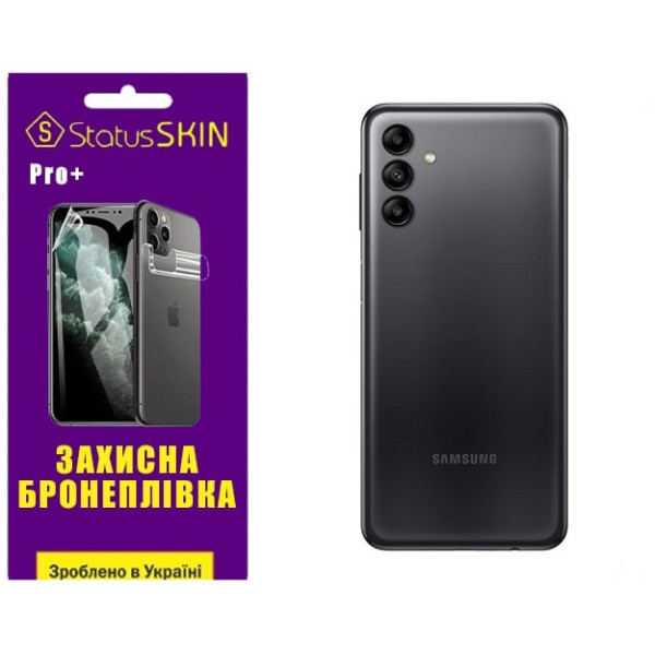 Полиуретановая пленка StatusSKIN Pro+ на корпус Samsung A04s A047 Матовая