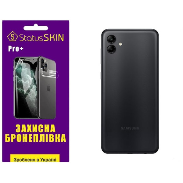 Поліуретанова плівка StatusSKIN Pro+ на корпус Samsung A04 A045 Матова