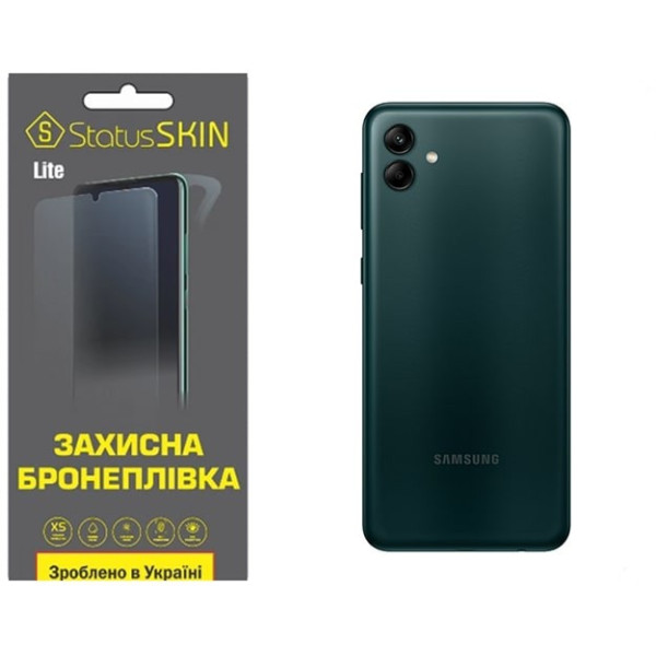 Поліуретанова плівка StatusSKIN Lite на корпус Samsung A04 A045 Матова