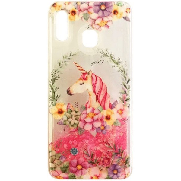 Чехол Aquarium для Samsung A20/A30 Unicorn