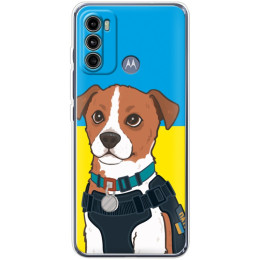 Чехол BoxFace для Motorola G60/G40 Fusion Пёс Патрон