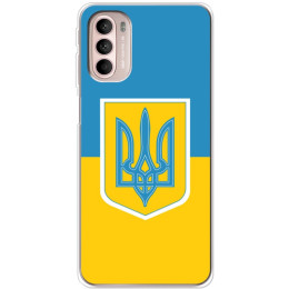 Чохол Boxface для Motorola G31/G41 Герб України
