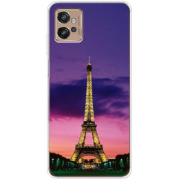 Чехол Boxface для Motorola G32 Полночь в Париже