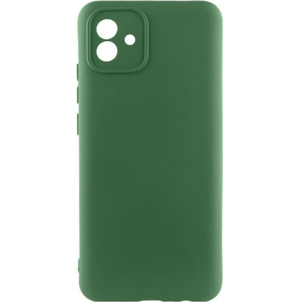 Silicone Cover Lakshmi Full Camera для Samsung A04e A042/M04 M045/F04 E045 Dark Green