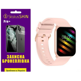 Полиуретановая пленка StatusSKIN Pro+ на экран Xiaomi IMILAB W01 Глянцевая