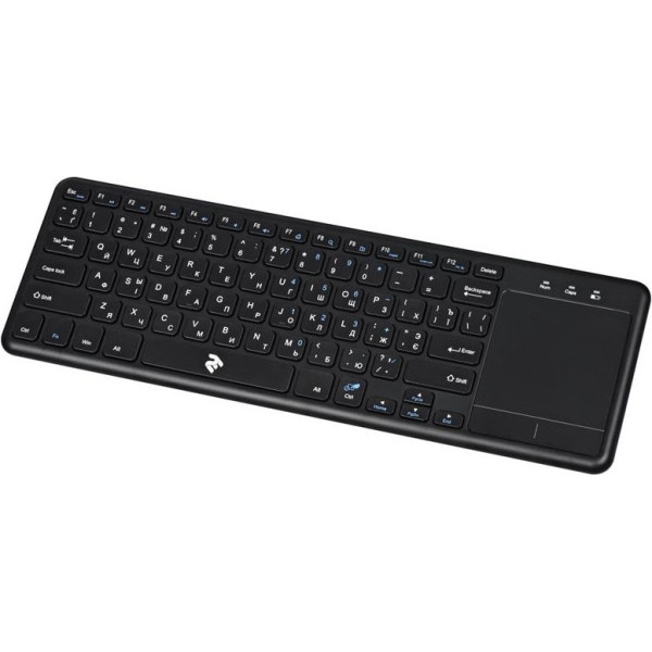Клавіатура 2E KT100 WL USB Black (2E-KT100WB)