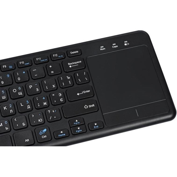 Клавіатура 2E KT100 WL USB Black (2E-KT100WB)