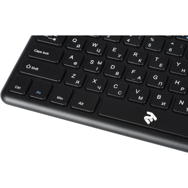 Клавіатура 2E KT100 WL USB Black (2E-KT100WB)