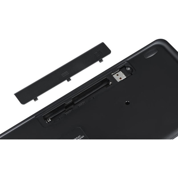 Клавіатура 2E KT100 WL USB Black (2E-KT100WB)