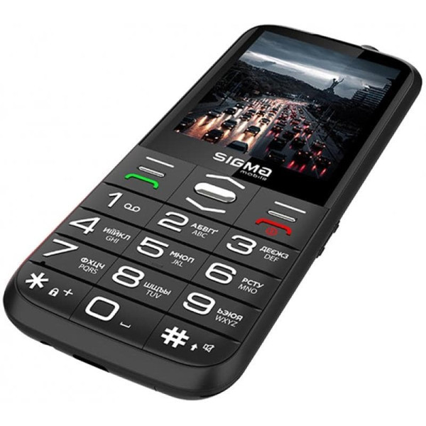 Телефон Sigma mobile Comfort 50 Grace Dual Sim Black