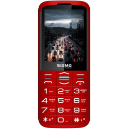 Телефон Sigma mobile Comfort 50 Grace Dual Sim Red