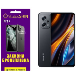 Поліуретанова плівка StatusSKIN Pro+ на екран Xiaomi Redmi K50i/Note 11T Pro/11T Pro+/Poco X4 GT Глянцева